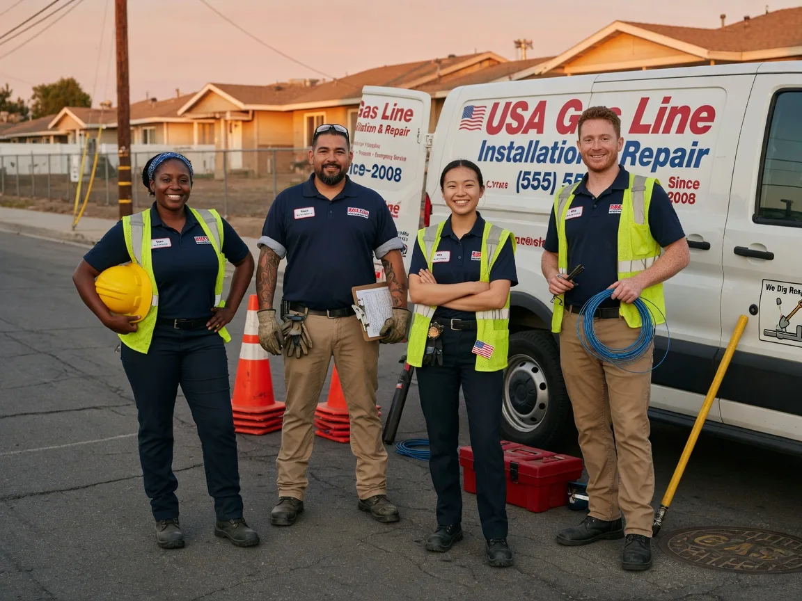 Gas Line Installation company in New Home, TX